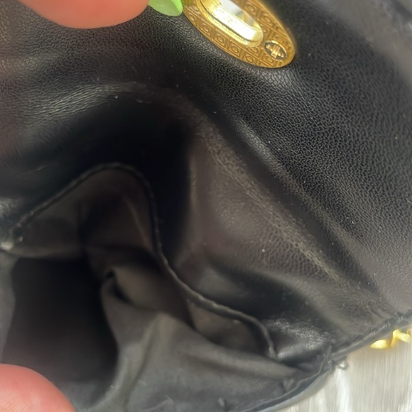 Black wallet on a chain - Picture 4 of 12